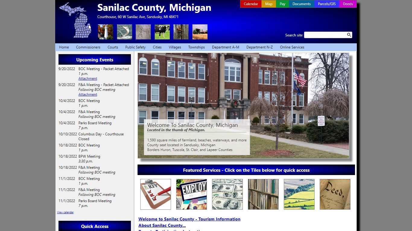 Sanilac County, Michigan